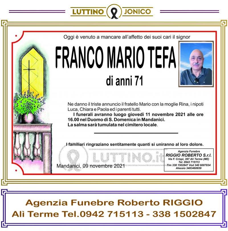 Franco Mario  Tefa 